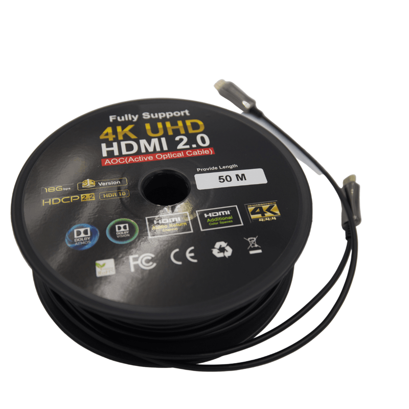 RoboTX Cablu Optical Fiber HDMI 4K 50m - cbspro