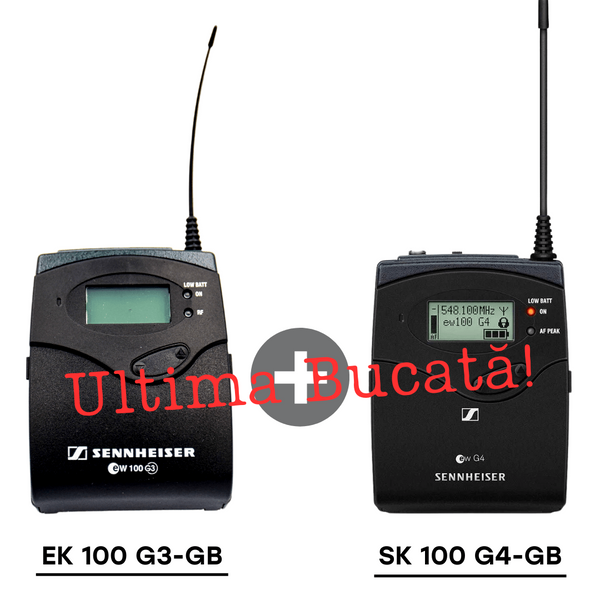 Kit  Sennheiser SK 100 G4-GB + EK 100 G3-GB