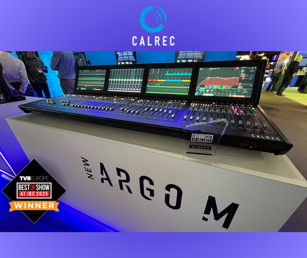 Calrec Argo M – 48 de fadere și un nou standard pentru mixul digital IP