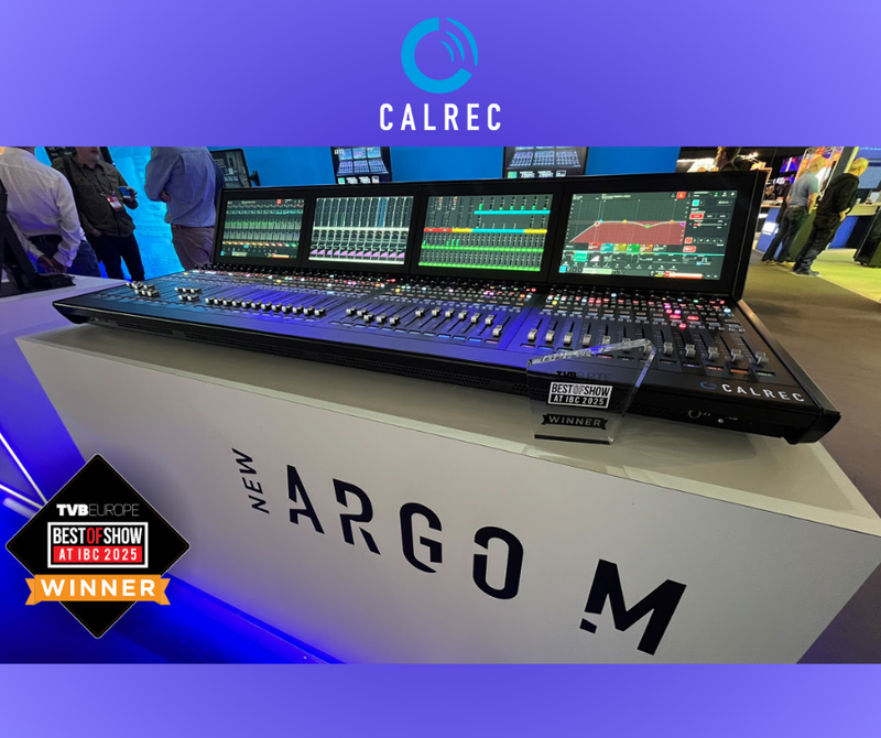 Calrec Argo M – 48 de fadere și un nou standard pentru mixul digital IP