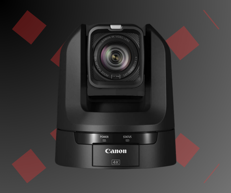 Canon anunță lansarea camerei CR-N100 4K PTZ, controlerului RC-IP1000 pentru camere PTZ controlate de la distanță și primului set  de obiective Cinema Prime cu montură RF