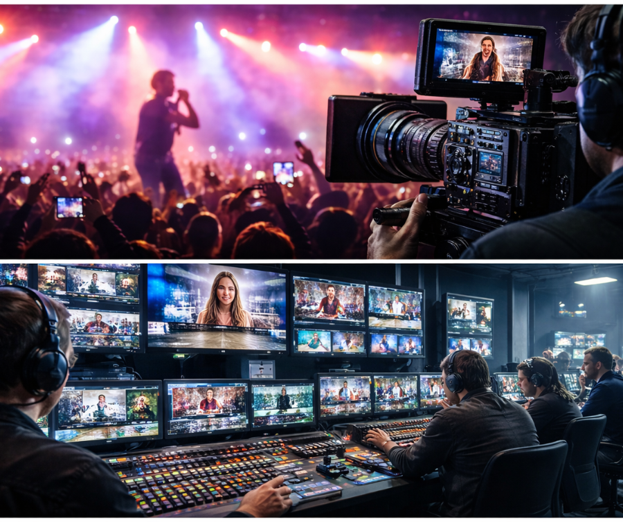 Cum ajunge producția live să arate ca un film!