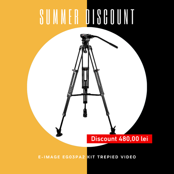 E-Image EG03PA2 Kit Trepied Video