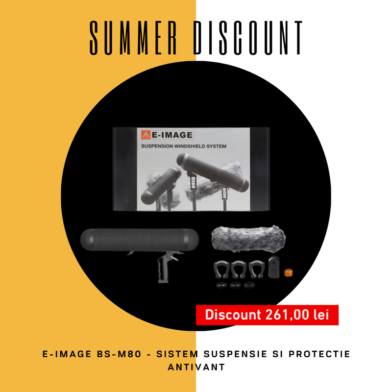 E-Image BS-M80 - Sistem suspensie si protectie antivant