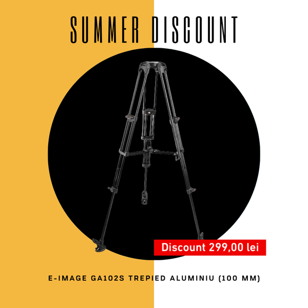 E-Image GA102S Trepied aluminiu (100 mm)