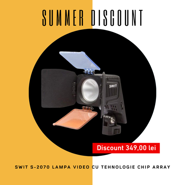 Swit S-2070 Lampa video cu tehnologie Chip Array
