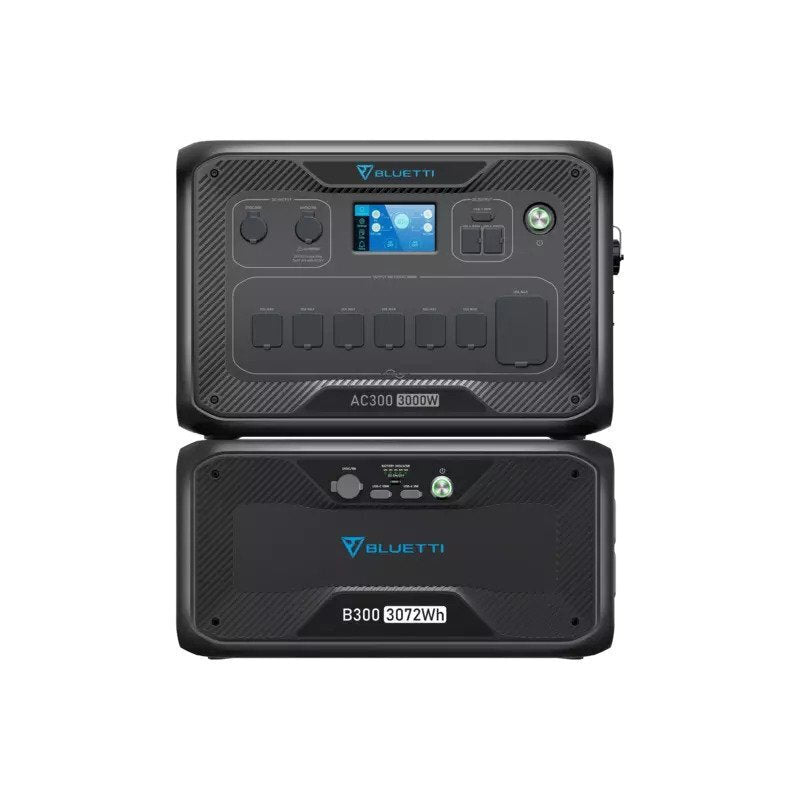 Bluetti AC300 & B300 Home Battery Backup Stație de alimentare cu o capacitate de 3072Wh Wh