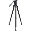 OConnor C1040-FT100-M Sistem trepied cinema profesional cu cap fluid 1040 și picioare Flowtech 100 pentru producție video high-end