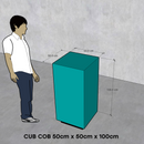 Cub led cu Tehnologie COB și Pixel Pitch de 1.5mm