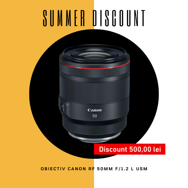 Obiectiv Canon RF 50mm f/1.2 L USM