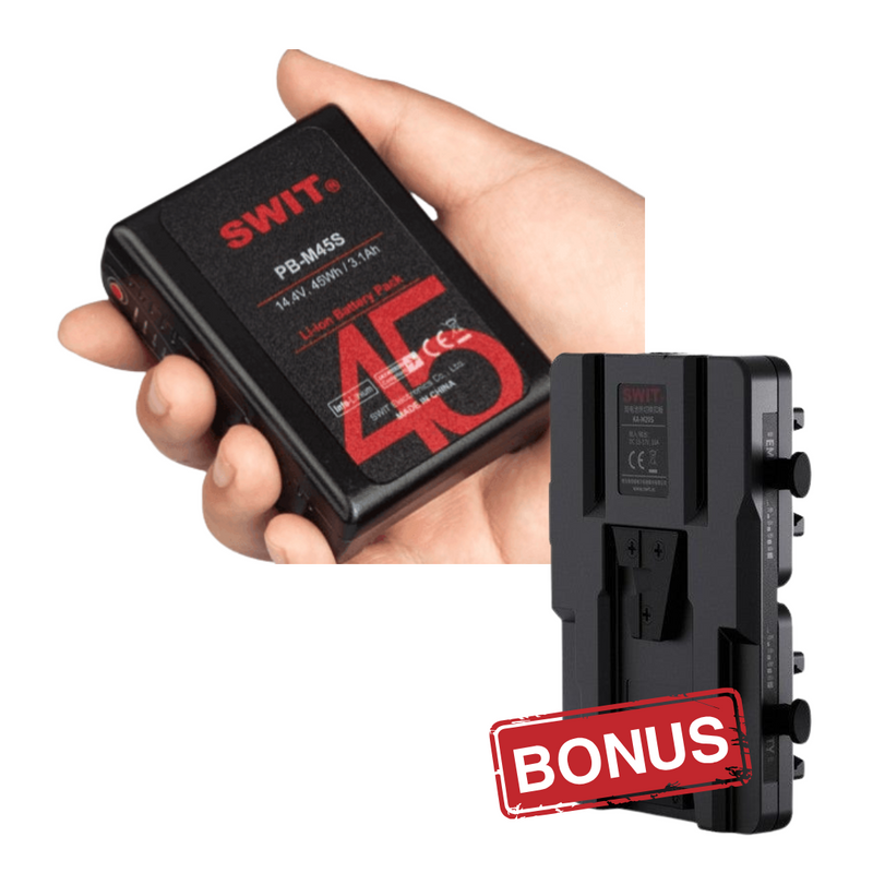 Swit Kit 2 x Swit PB-M45S SWIT +1 x Swit KA-M20S (BONUS)