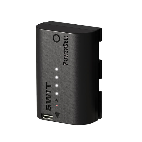 Swit Baterie PowerCell LP-E6P USB-C 16Wh cu indicatori - pentru Canon