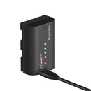 Swit Baterie PowerCell LP-E6P USB-C 16Wh cu indicatori - pentru Canon