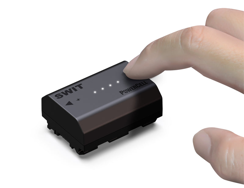 Swit Baterie PowerCell NP-FZ100 USB-C 16Wh cu indicatori - pentru Sony