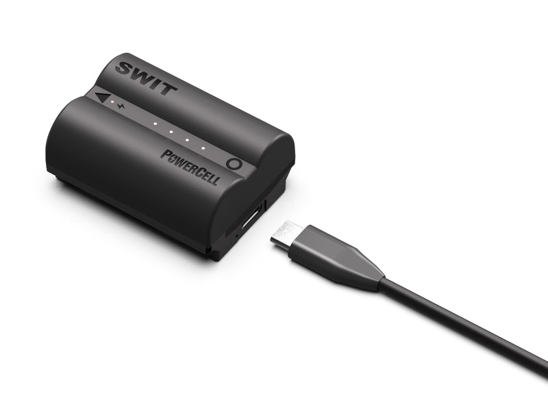 Swit Baterie PowerCell NP-W235 USB-C 16Wh cu indicatori - pentru Fujifilm