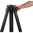 Vinten V8AS-FTMS System Vision 8AS flowtech100 MS – Sistem trepied profesional cu cap fluid pentru producții broadcast și filmare stabilă