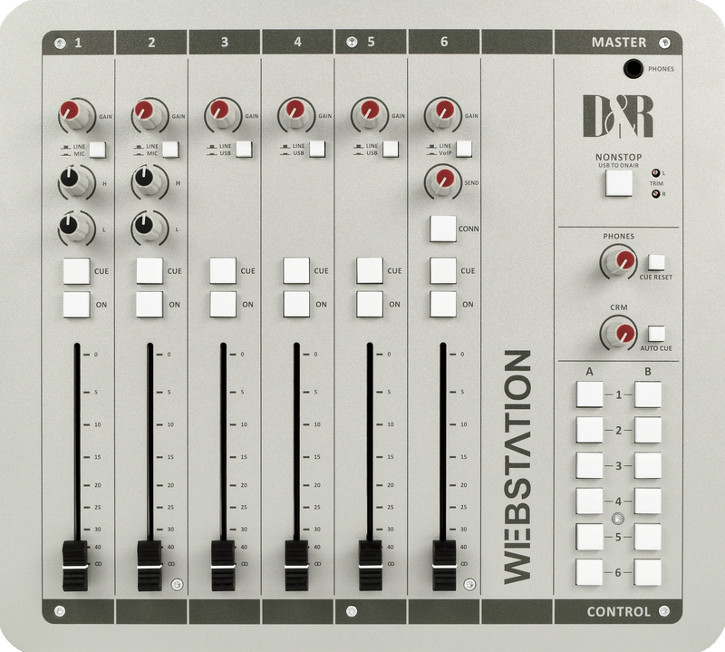 D&R Webstation B-Stock Mixer de Broadcast