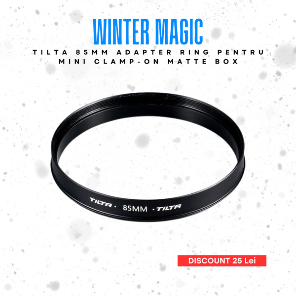 Tilta 85mm Adapter Ring pentru Mini Clamp-On Matte Box