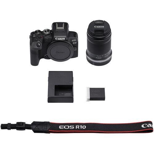 Kit Canon EOS R10 Camera Mirrorrless + obiectiv de 18-150mm - cbspro