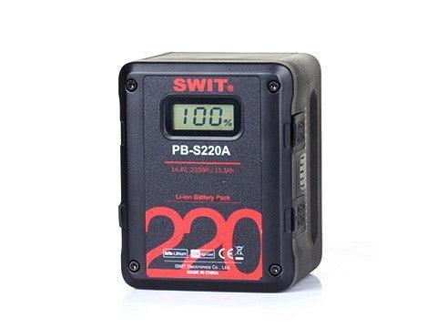 Acumulator SWIT PB-S220A 14.4V 220Wh Multi D-Tap (V-Mount) - cbspro
