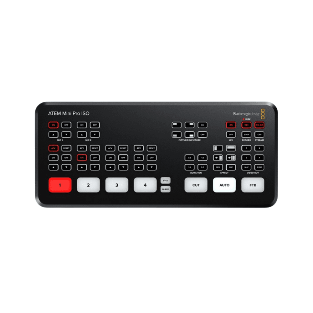 ATEM Mini スイッチャー Blackmagic Design Blackmagic Design ATEM Mini Pro ISO HDMI Live Stream Switcher