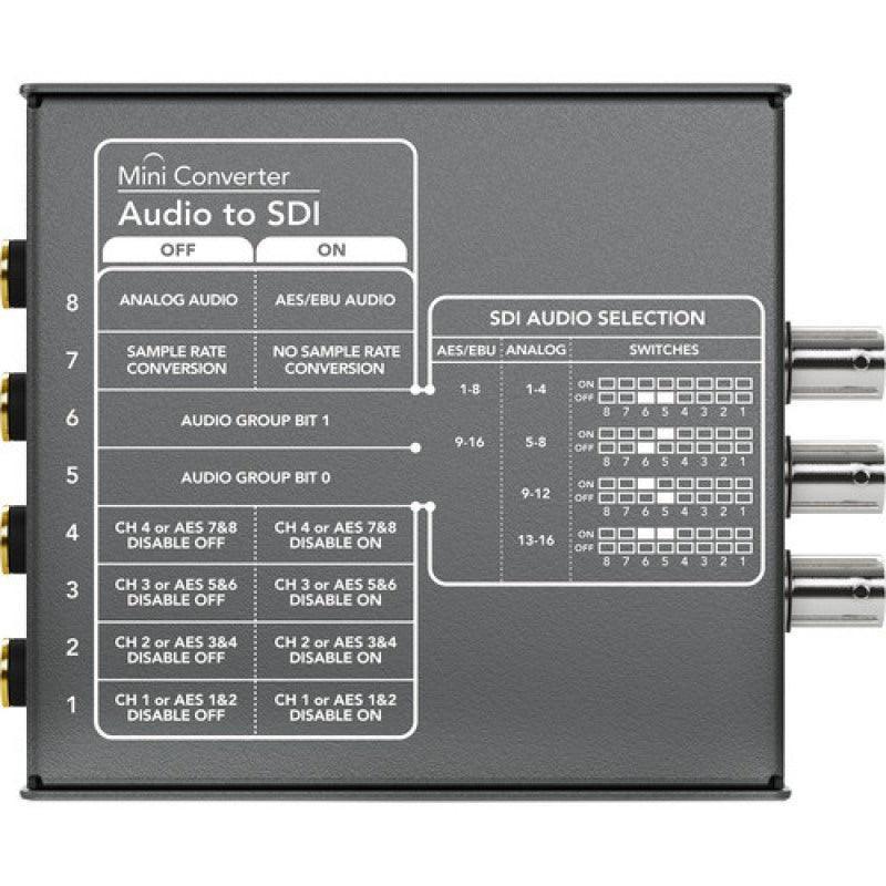 Blackmagic Design Mini Converter Audio to SDI 2 - cbspro