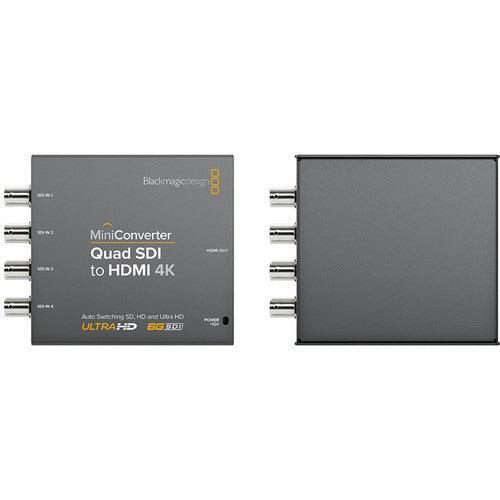 その他 Mini Converter Quad SDI to HDMI 4K Blackmagic Design Mini Converter Quad SDI to HDMI 4K