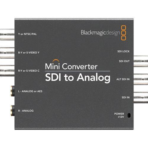 Blackmagıcdesign Converter SDI to Analog Mini Converter SDI to Analog – Convertor SDI la analog pentru integrar