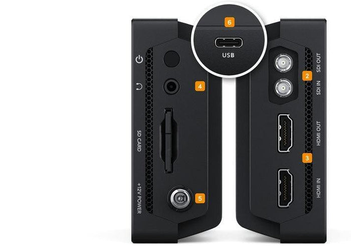 Blackmagic Video Assist 5” 12G HDR – Monitor recorder 4K HDR cu SDI și