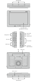 Blackmagic Design Video Assist 7 Inch 12G-SDI/HDMI 4K HDR Recording Monitor - cbspro
