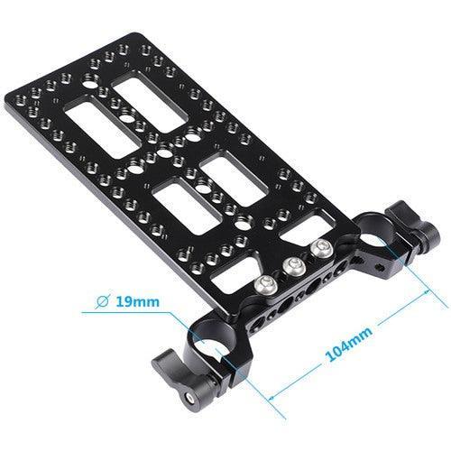 CAMVATE C1853 Chesse Plate cu montaj multifuncțional cu bloc de șine - cbspro