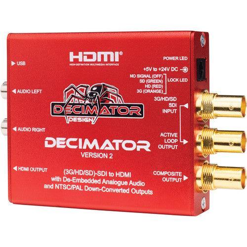 Convertor DECIMATOR 2 3G/HD/SD-SDI la HDMI - cbspro