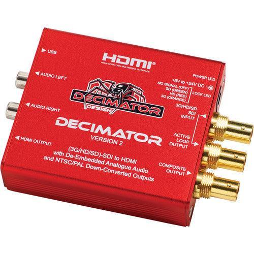 Convertor DECIMATOR 2 3G/HD/SD-SDI la HDMI - cbspro