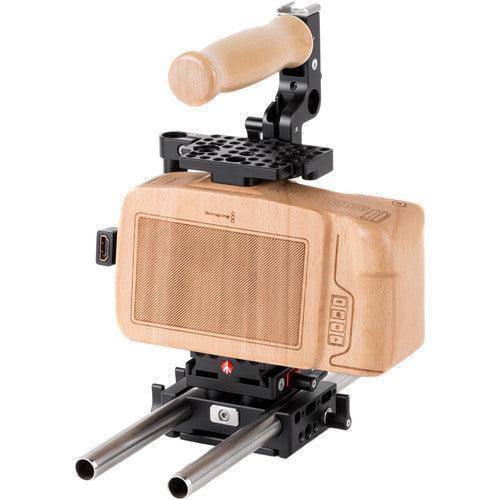 Wooden Camera Base Cage Pocket 4K - cbspro